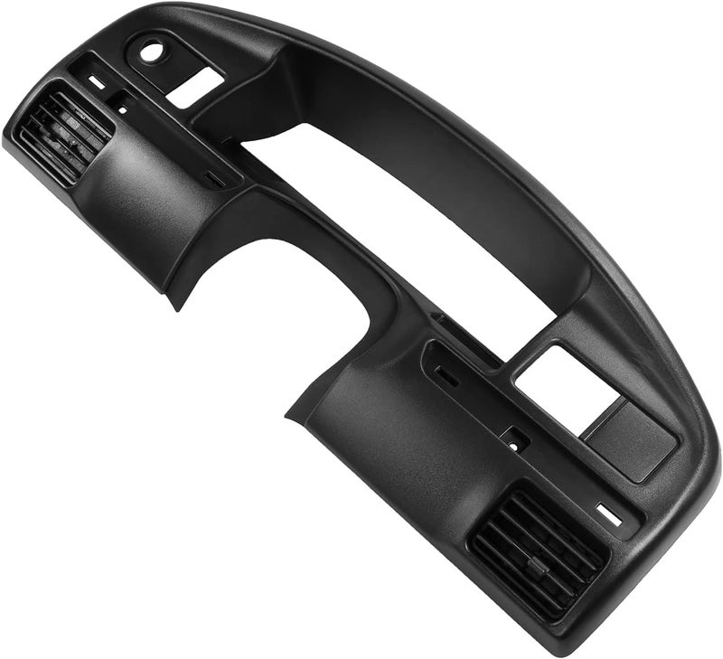 JDMSPEED Instrument Dash Cluster Bezel Dash Panel Replacement Compatible with (Diesel Engines Only) 1994-1997 Ford F250 F350 F Series Super Duty Cluster Dash Bezel F4TZ-15044D70-C - Image 1